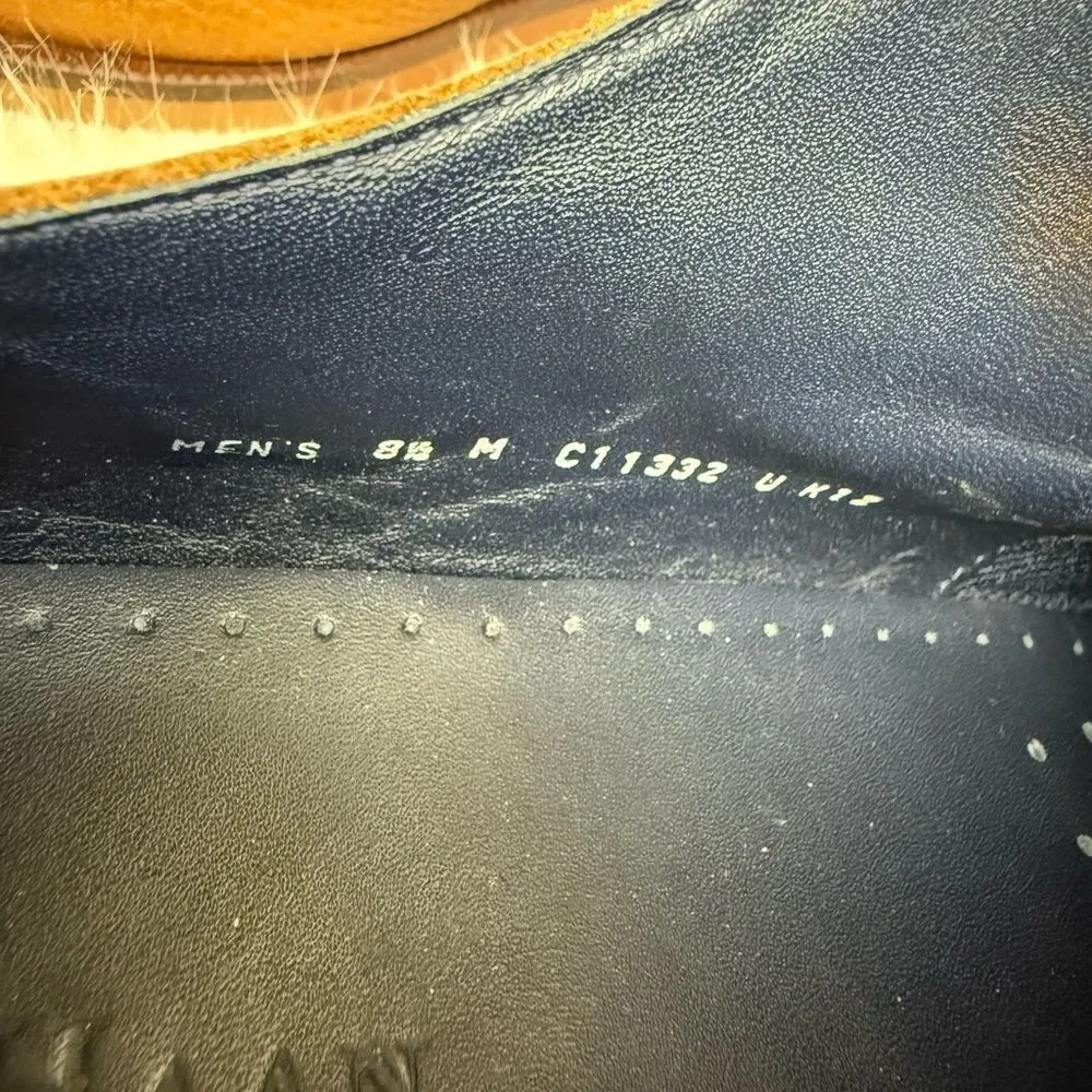 Cole Haan Carter‎ Cuoio Leather Plain Oxfords Dress